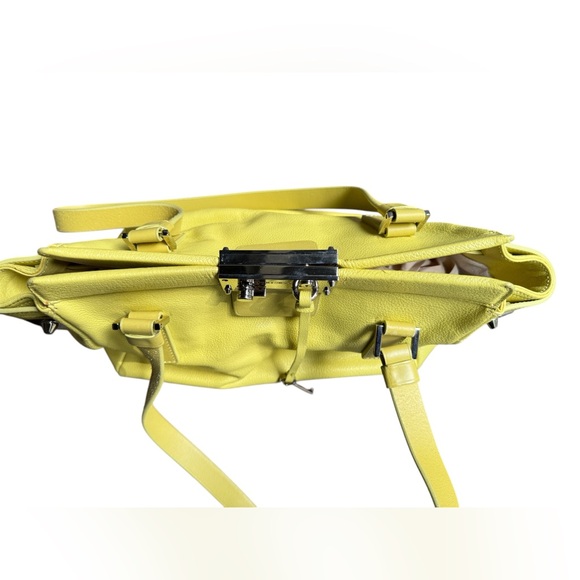 Jimmy Choo Farrah Leather Satchel Shoulder Bag - Picture 7 of 16